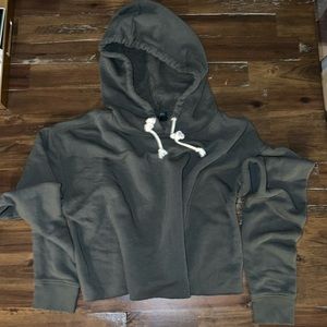 TWO Wild Fable cropped sweatshirts